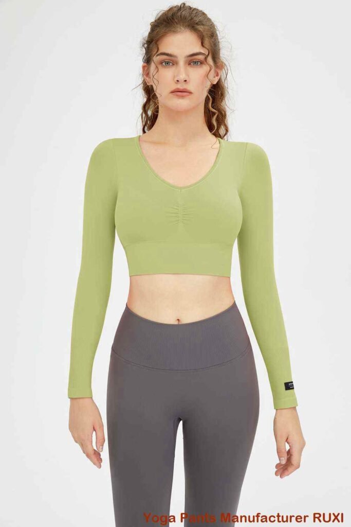 Cozy Fleece Lined Leggings with Side Pockets RUXI sj588