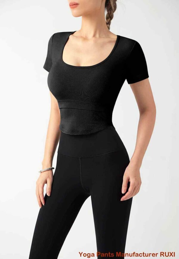Lace Up High Waist Cycling Shorts RUXI sj3531