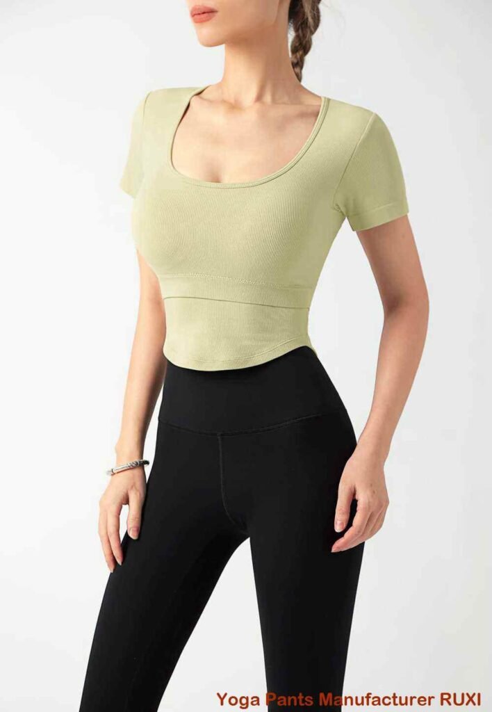Womens High Waist Scrunch Bum Leggings RUXI sj417