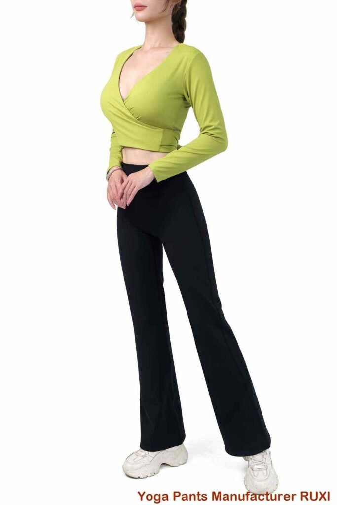 Luxurious Silk Yoga Pants for Ultimate Comfort RUXI sj699