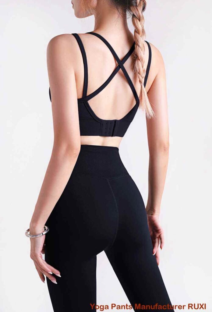 V Shape Sports Bra Comfortable Supportive Fit RUXI sj1863