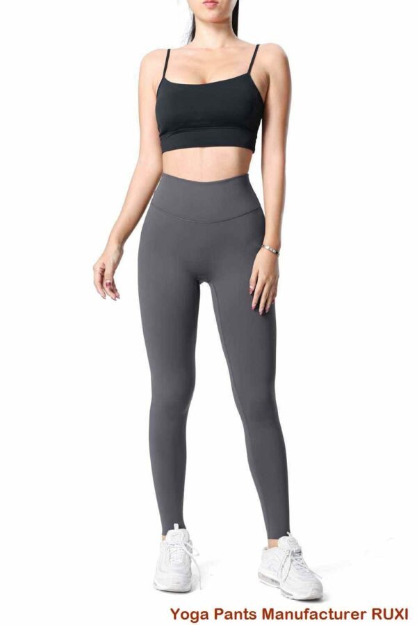 Comfy High Waist Blue Yoga Shorts RUXI sj900