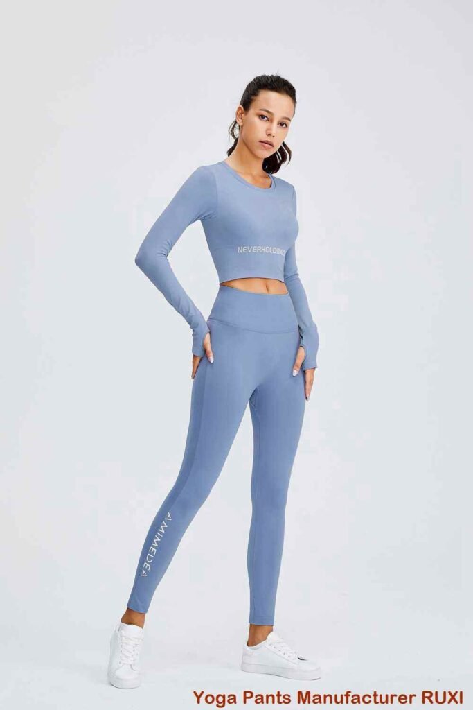 100  Cotton Yoga Pants for Ultimate Comfort RUXI sj629