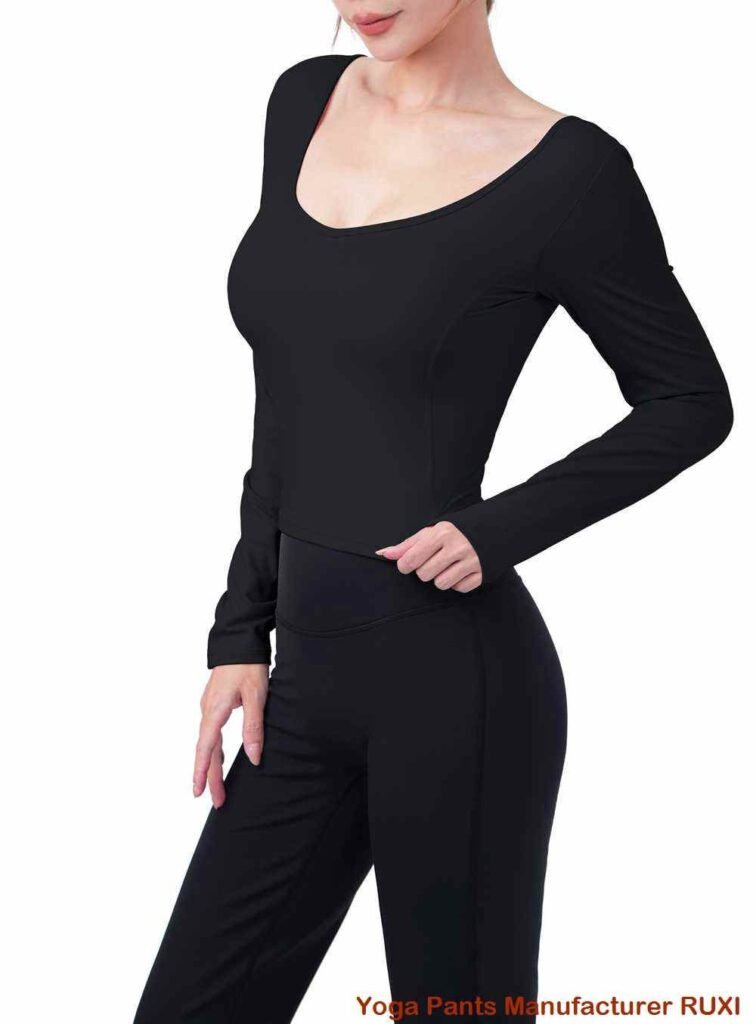 Best Sports Bra with Built in Permanent Pads RUXI sj1571