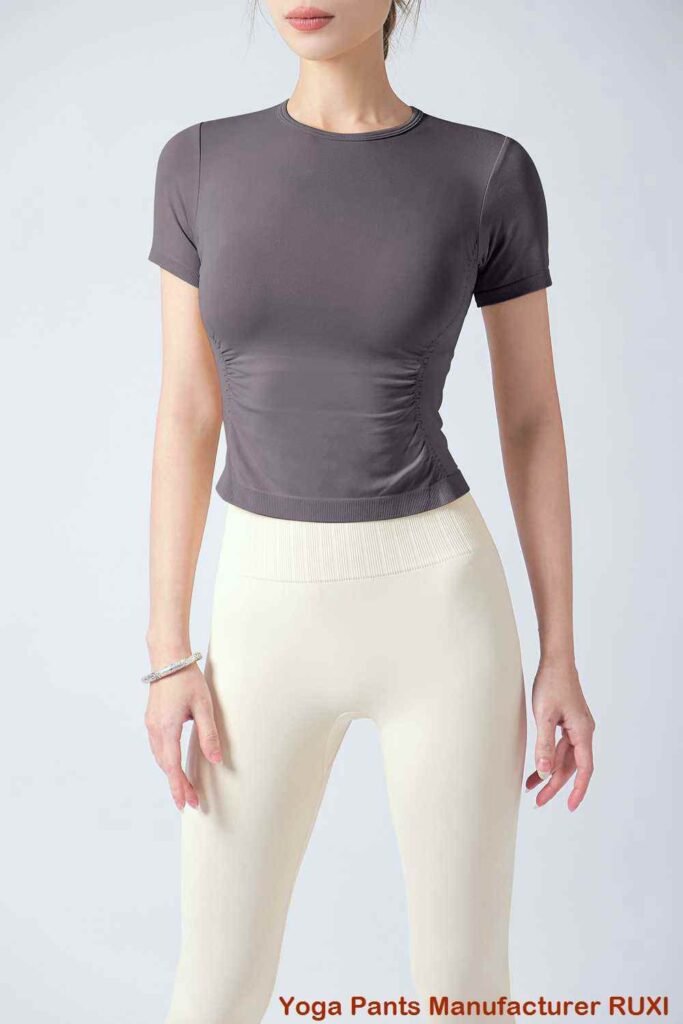 Sports Bra Yoga Shorts Set for Active Women RUXI sj3880