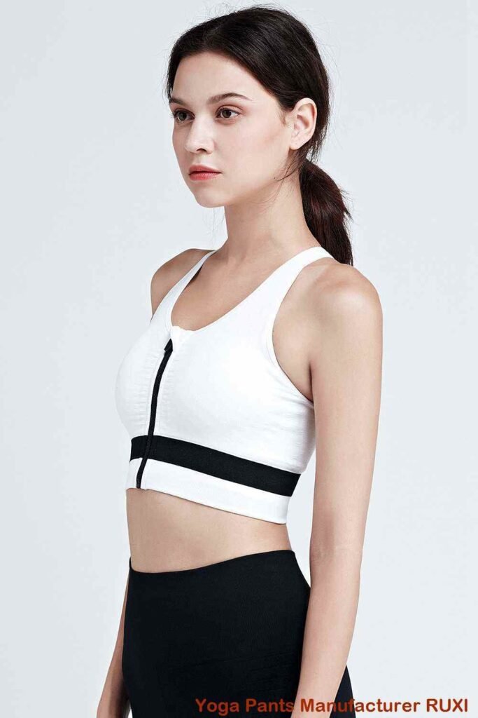 High Support Sports Bra for Heavy Breast Gym Use RUXI sj1832