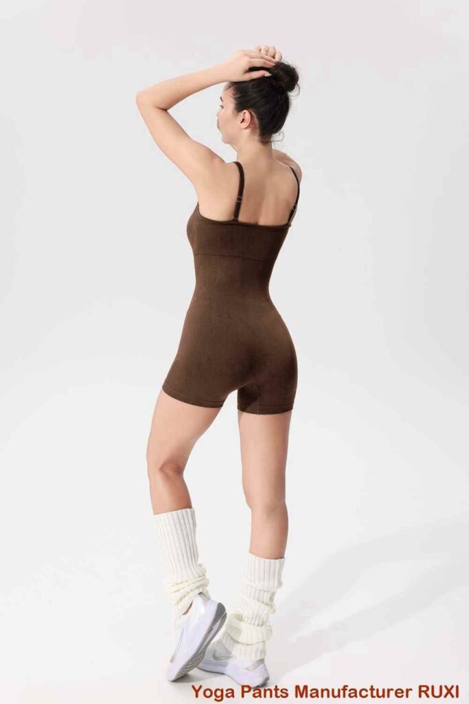High Waist Ruched Workout Leggings for Women RUXI sj402