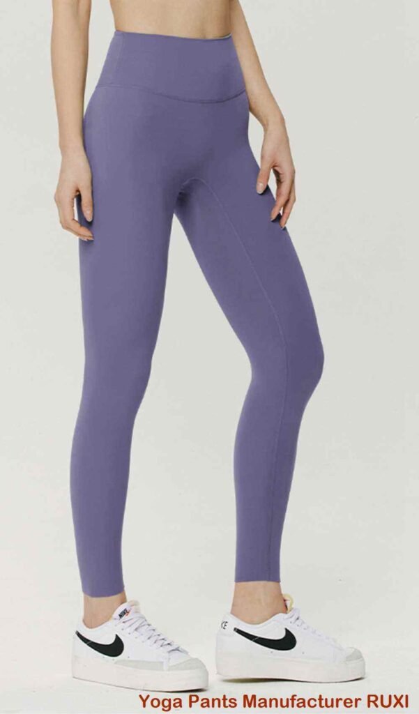 Elegant Floral Flare Leggings for Women RUXI sj803