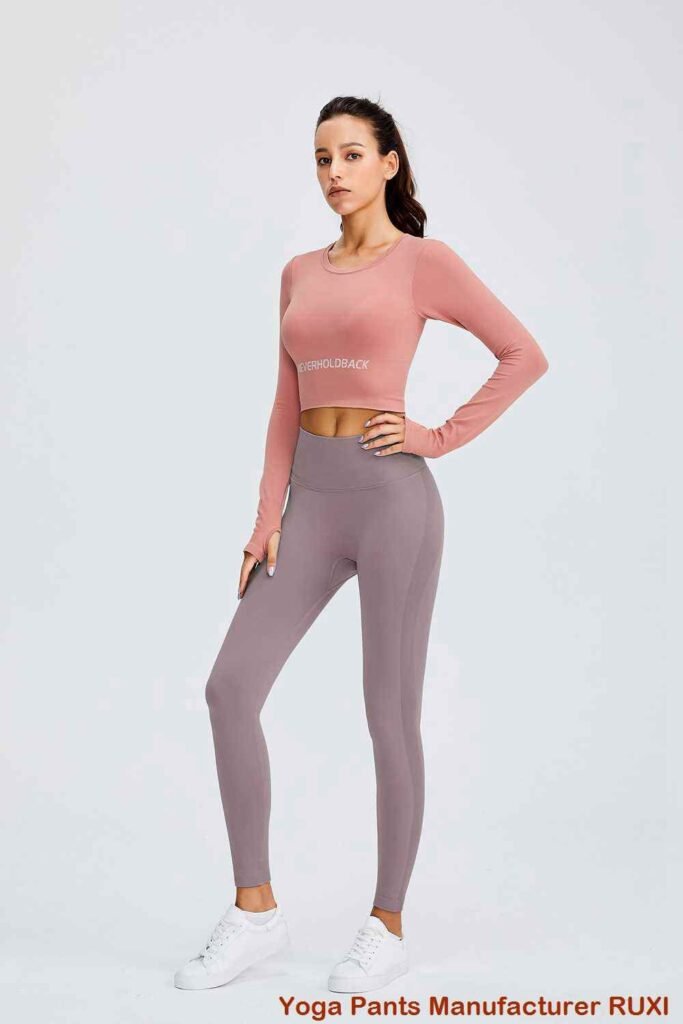 Lift Bum Gym Leggings High Waist Stretch RUXI sj598