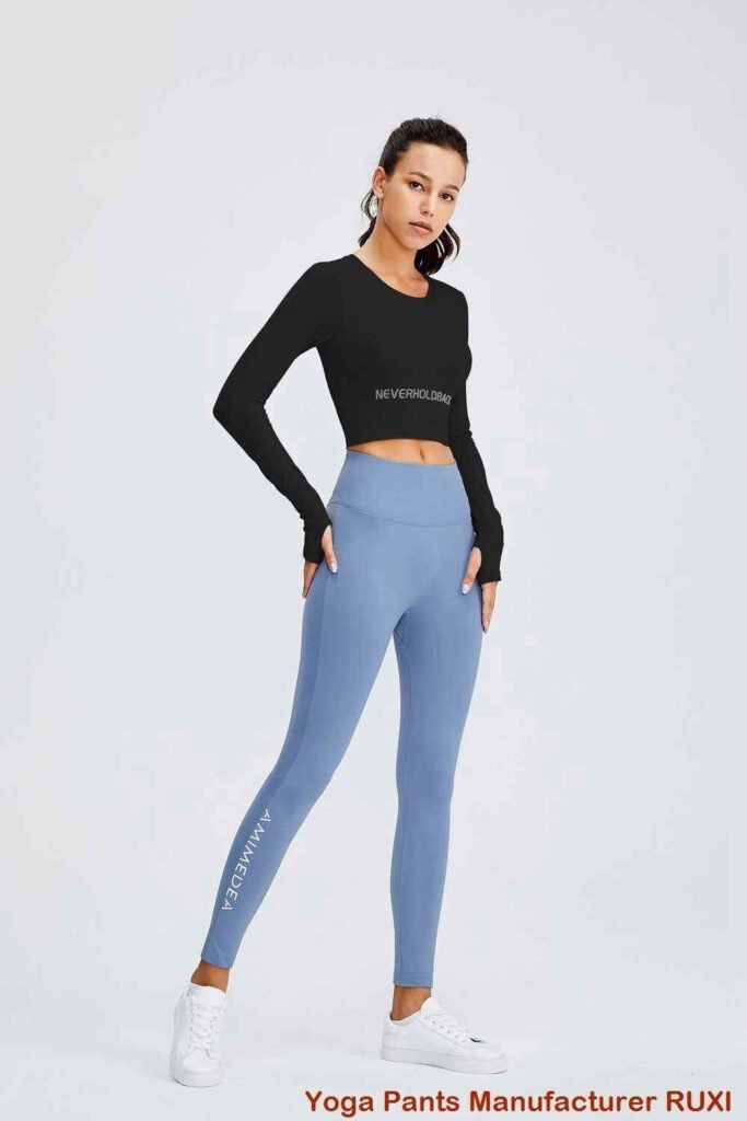 Comfort Fit Long Yoga Shorts for Women RUXI sj481