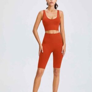 High Support Longline Sports Bra for Maximum Comfort sj1481