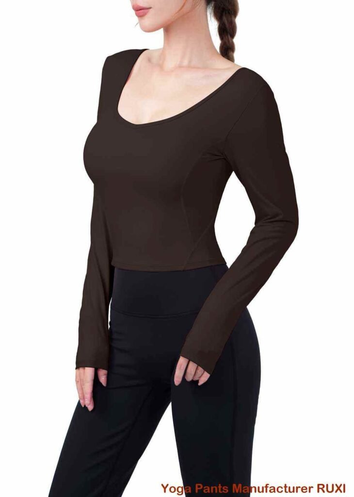Seamless High Waist Workout Yoga Shorts RUXI sj1254
