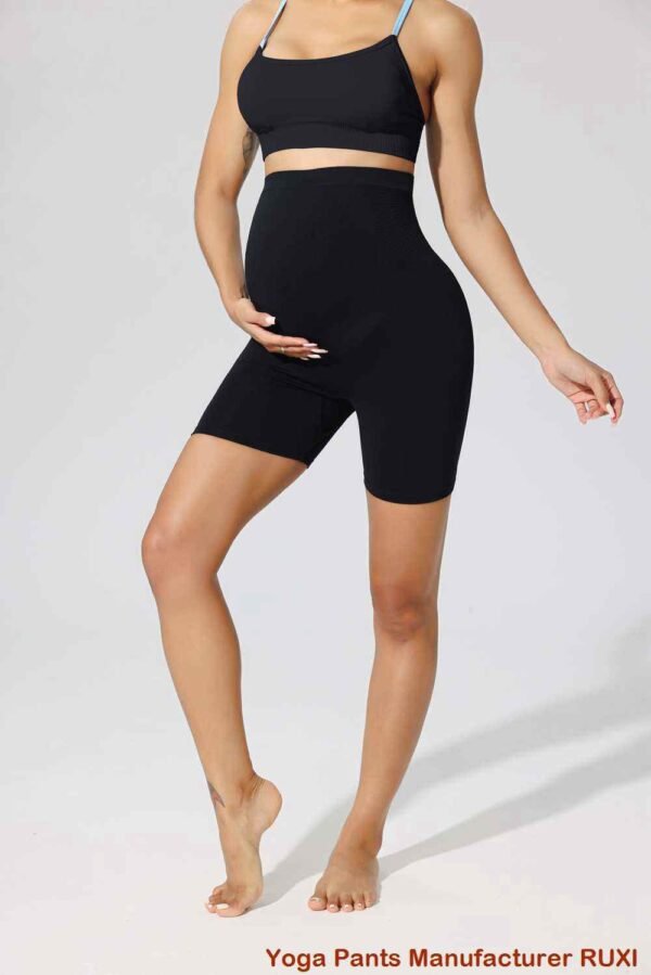 Plus Size Maternity Cycling Shorts Comfortable Fit sj3195