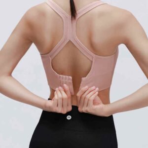 Peach Color Athletic Running Shorts RUXI sj3240