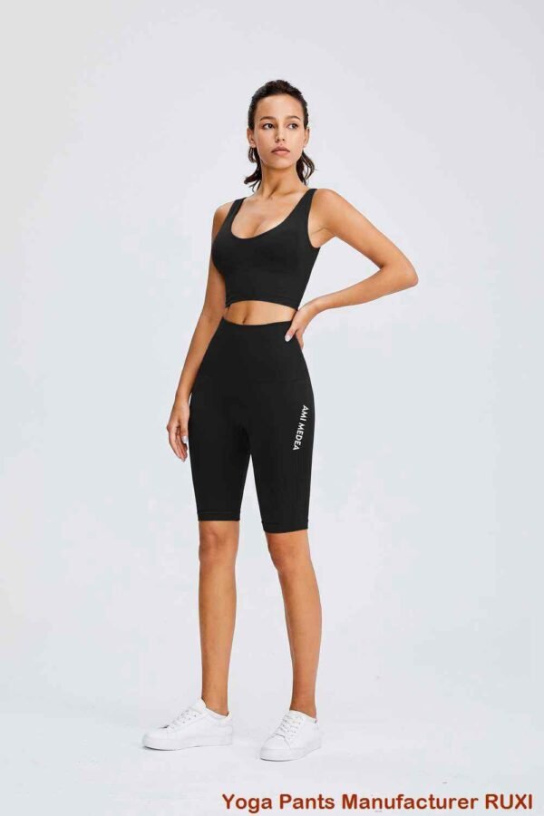 Womens Long Gym Shorts Activewear Essentials RUXI sj2107