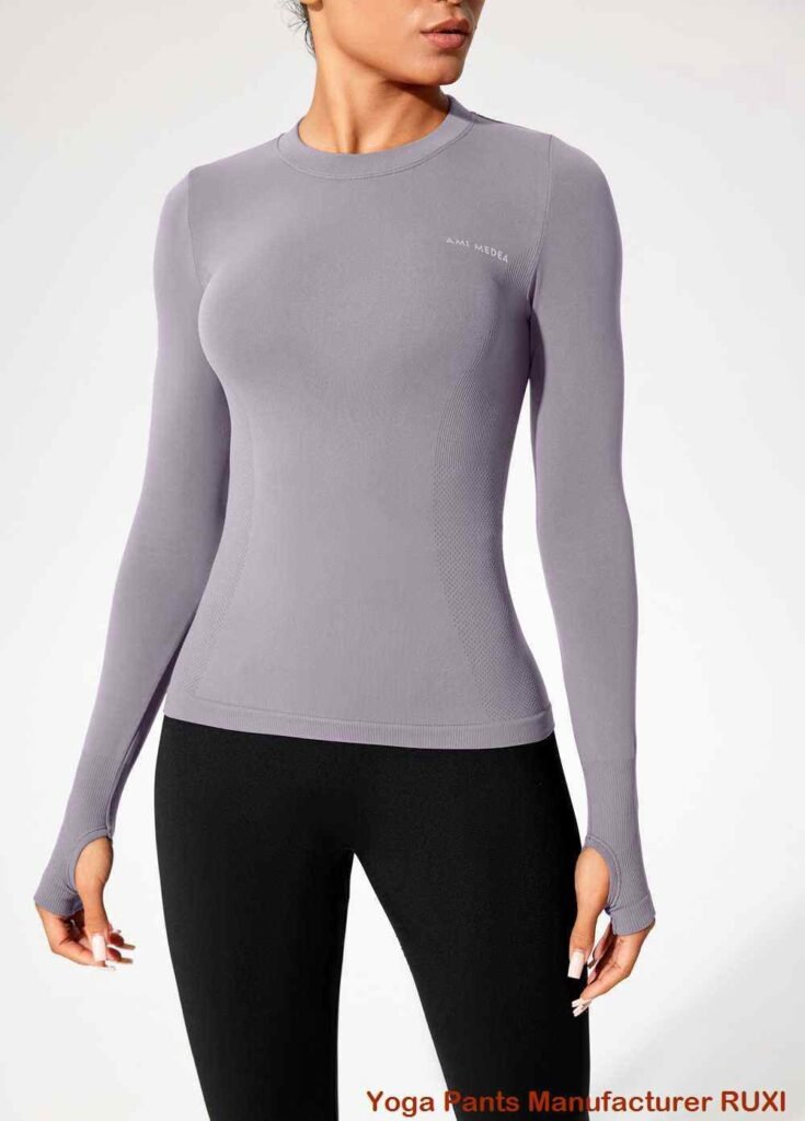 Cozy Thick Yoga Pants for Winter Warmth RUXI sj512
