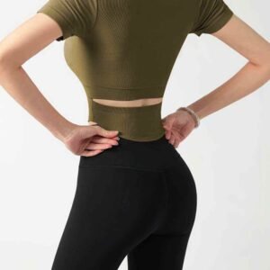 High Waist Skinny Flare Leggings RUXI sj458