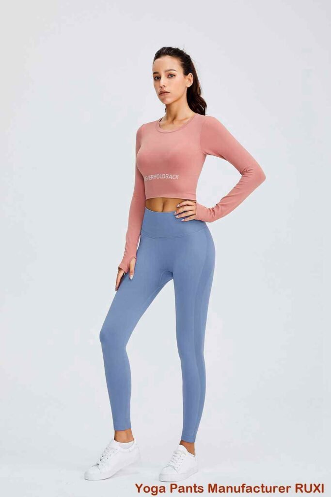 Comfort Fit Yoga Waistband Shorts RUXI sj3869
