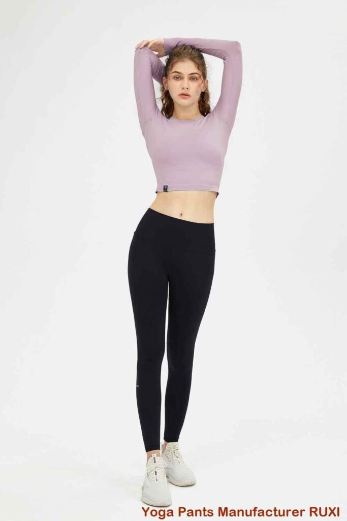 High Waist Bootcut Yoga Pants for Women RUXI sj1229