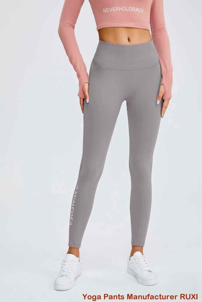 Stretchy Spandex Workout Leggings for Active Wear sj1245