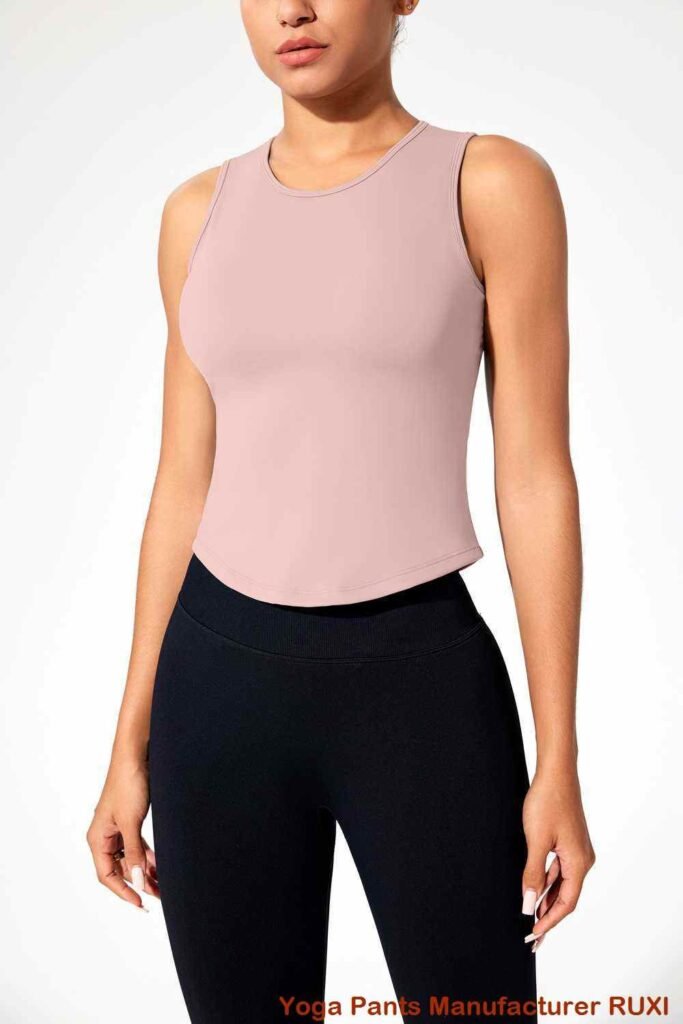 Womens Black High Waist Workout Leggings RUXI sj519