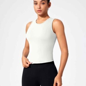 Womens Black Sports Vest   Activewear RUXI sj2906