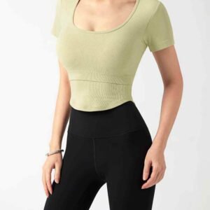 Womens High Waist Gym Shorts RUXI sj3536