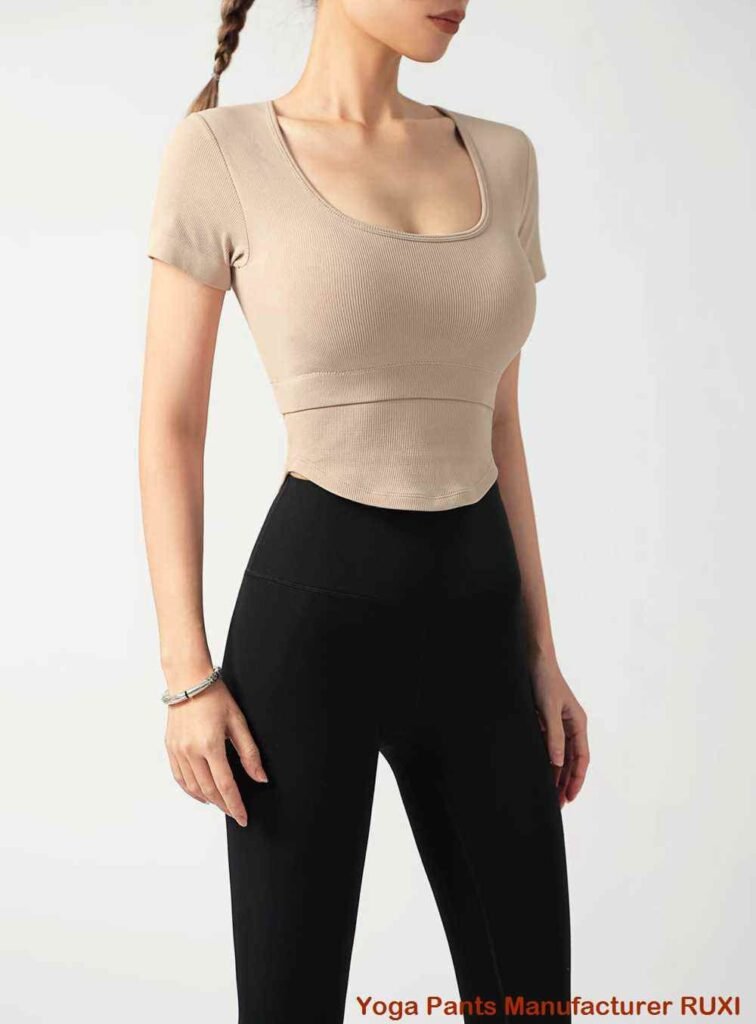Wide Leg Yoga Shorts for Comfort and Flexibility RUXI sj3901