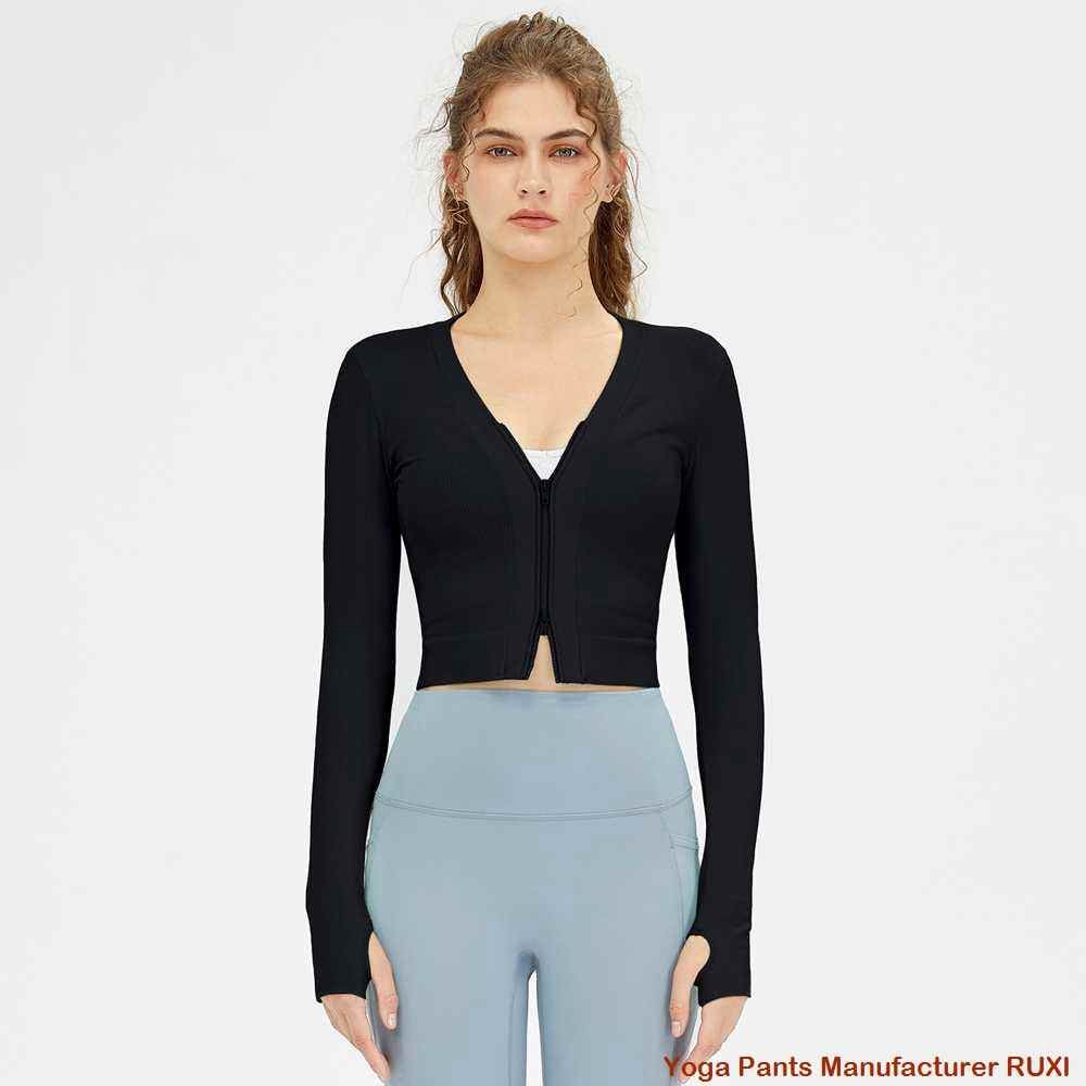 Brown Flare Yoga Pants Comfortable Stretch Fit RUXI sj836