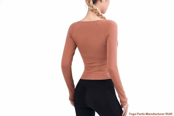 Comfortable Khaki Seamless Bra for Everyday Wear RUXI sj1519