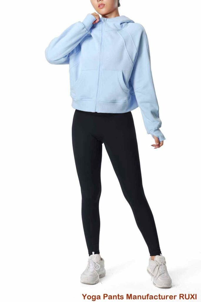 Dark Green High Waist Flare Leggings RUXI sj558