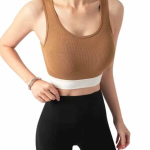 Front Criss Cross Supportive Bra RUXI sj1473