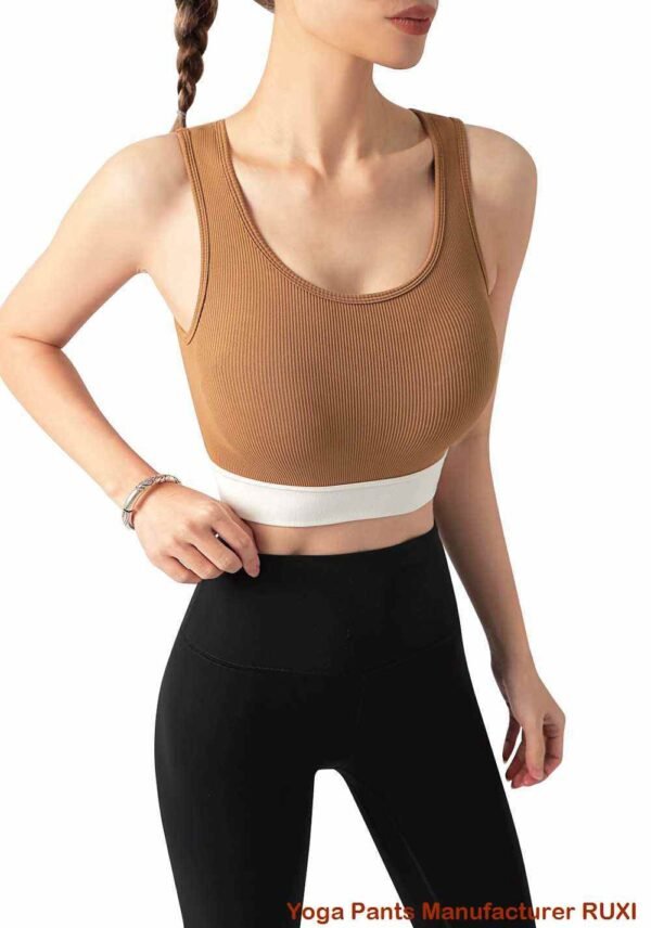 Front Criss Cross Supportive Bra RUXI sj1473