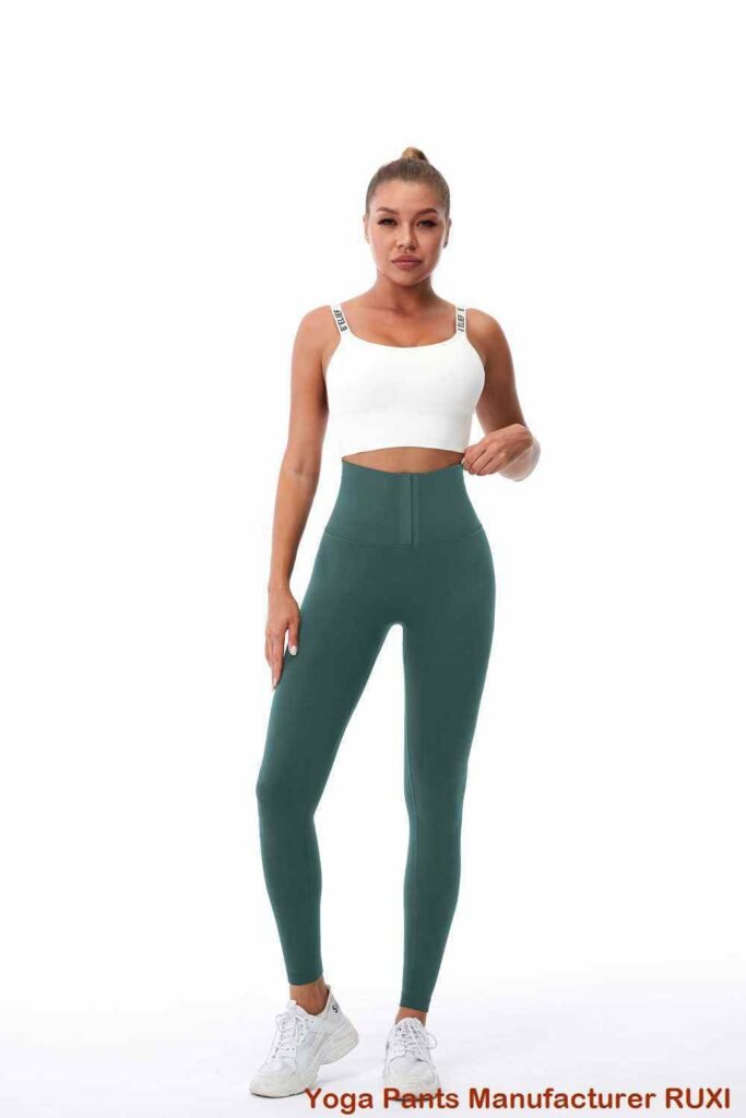 High Waist Leggings Pants with Pockets for Women RUXI sj1125