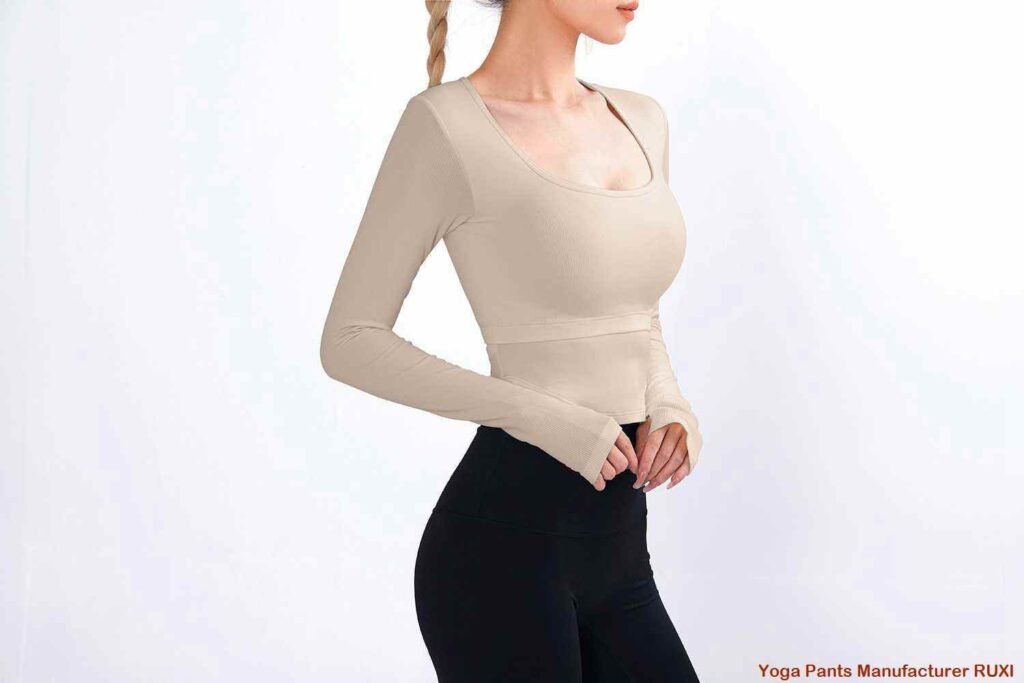 Vibrant Rainbow Yoga Shorts for Women RUXI sj3841