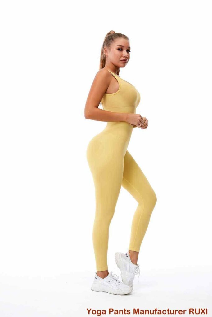 Grey White Yoga Pants for Women RUXI sj1372